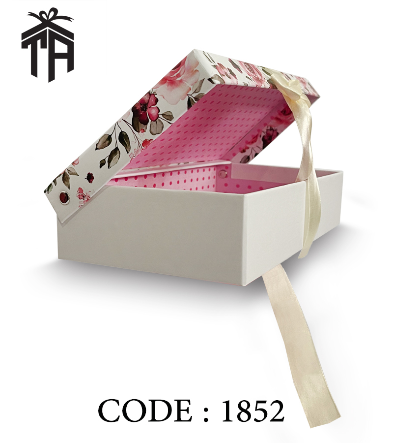 هارد باکس مستطیلی تک سایز لولایی کد 1852